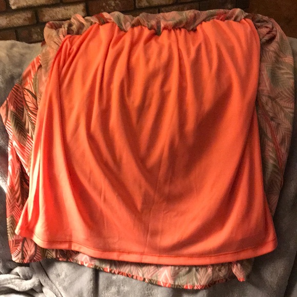 Women's Cold Shoulder Charming Charlie NWT Multi Colored Maxi Dress - Picture 6 of 10